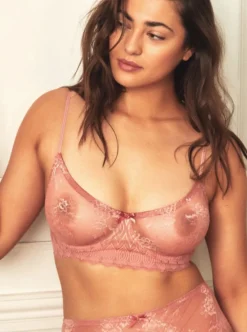 New SOKOLOFF Balconette Bra - Pink