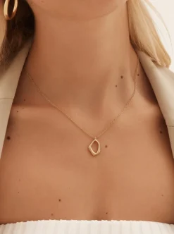Fashion TWENTY COMPASS Nova Necklace - Gold