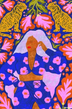 Flash Sale VIVIAN SOFIA DESIGNS VIVIAN SOFIA Jungle Mother Poster
