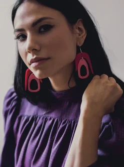 Clearance WARREN STEVEN SCOTT Dirty Earrings - Silver