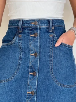 Sale YOGA JEANS Skirt - Hibiscus